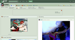 Desktop Screenshot of enildark.deviantart.com