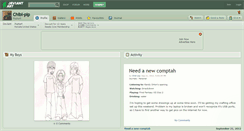 Desktop Screenshot of chibi-pip.deviantart.com