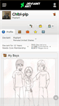 Mobile Screenshot of chibi-pip.deviantart.com