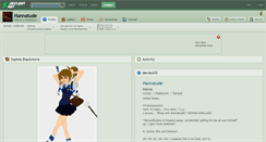 Desktop Screenshot of hannatude.deviantart.com