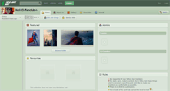 Desktop Screenshot of kell-el-fanclub.deviantart.com