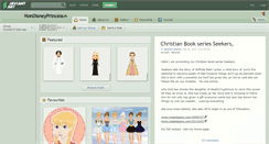 Desktop Screenshot of nondisneyprincess.deviantart.com
