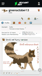 Mobile Screenshot of greenoctober13.deviantart.com