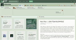 Desktop Screenshot of drblowhole.deviantart.com