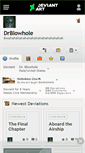 Mobile Screenshot of drblowhole.deviantart.com
