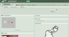 Desktop Screenshot of eliasgrande.deviantart.com