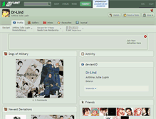 Tablet Screenshot of dr-lind.deviantart.com