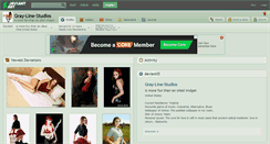 Desktop Screenshot of gray-line-studios.deviantart.com