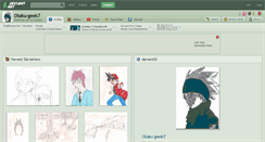 Desktop Screenshot of otaku-geek7.deviantart.com