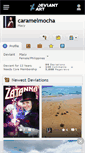 Mobile Screenshot of caramelmocha.deviantart.com