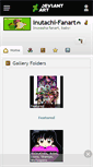 Mobile Screenshot of inutachi-fanart.deviantart.com