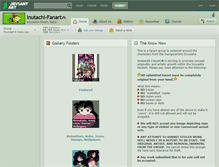 Tablet Screenshot of inutachi-fanart.deviantart.com