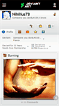 Mobile Screenshot of nihilius78.deviantart.com