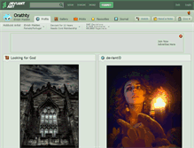 Tablet Screenshot of orathty.deviantart.com