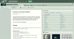 Desktop Screenshot of impressive-world.deviantart.com