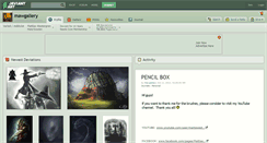 Desktop Screenshot of mawgallery.deviantart.com