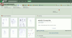 Desktop Screenshot of mermaidmelody26.deviantart.com