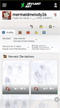 Mobile Screenshot of mermaidmelody26.deviantart.com