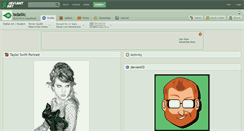 Desktop Screenshot of isdailic.deviantart.com