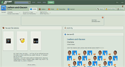 Desktop Screenshot of leafeon-and-glaceon.deviantart.com