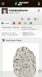 Mobile Screenshot of mistakeablyme.deviantart.com
