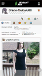 Mobile Screenshot of oracle-tsukiakari.deviantart.com