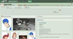 Desktop Screenshot of barbershoppe.deviantart.com