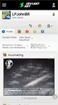 Mobile Screenshot of lpjohnbr.deviantart.com