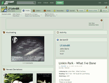 Tablet Screenshot of lpjohnbr.deviantart.com