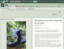 Tablet Screenshot of didip.deviantart.com