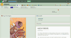 Desktop Screenshot of jellyshark.deviantart.com