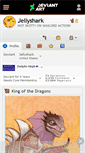 Mobile Screenshot of jellyshark.deviantart.com
