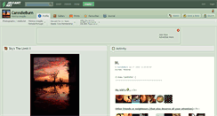 Desktop Screenshot of canndleburn.deviantart.com