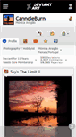 Mobile Screenshot of canndleburn.deviantart.com