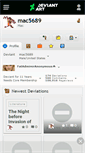 Mobile Screenshot of mac5689.deviantart.com
