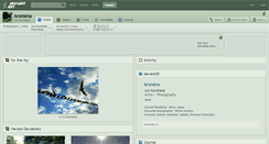 Desktop Screenshot of kroraina.deviantart.com