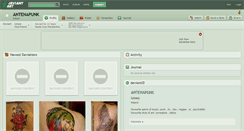 Desktop Screenshot of antenapunk.deviantart.com