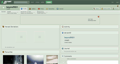 Desktop Screenshot of beyond9001.deviantart.com