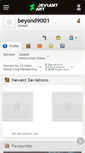 Mobile Screenshot of beyond9001.deviantart.com