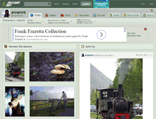 Tablet Screenshot of annamnt.deviantart.com