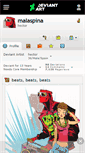 Mobile Screenshot of malaspina.deviantart.com