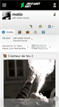 Mobile Screenshot of motio.deviantart.com