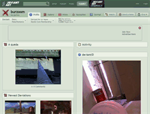 Tablet Screenshot of burzoom.deviantart.com