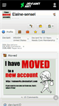 Mobile Screenshot of elaine-sensei.deviantart.com