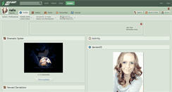 Desktop Screenshot of nalia.deviantart.com