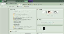 Desktop Screenshot of micronations-hetalia.deviantart.com