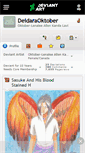 Mobile Screenshot of deidaraoktober.deviantart.com