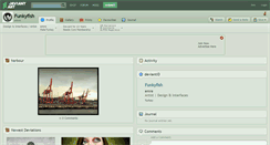 Desktop Screenshot of funkyfish.deviantart.com