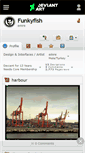 Mobile Screenshot of funkyfish.deviantart.com