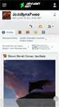 Mobile Screenshot of jojobynxfwee.deviantart.com